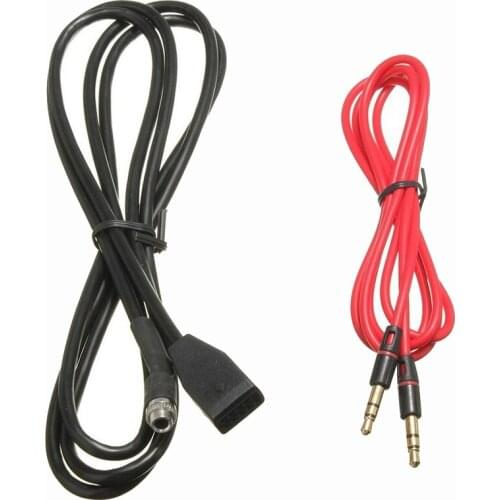 Car Style 3.5mm AUX Input Mode Cable Mountable Socket for BMW- E46 98-06 Aux-in Audio Adapter Cable for Phone Now