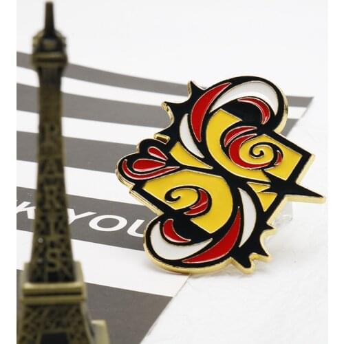 Anime SK8 The Infinity Brooch Cosplay Props Reki Kyan Miya Langa Metal Badge Pin