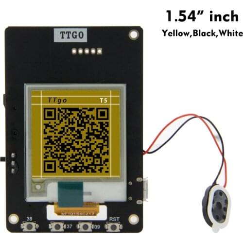 LILYGO® TTGO T5S V2.4 Wifi Bluetooth Wireless Module Base ESP-32 Esp32 Yellow Display EPaper Sperker Electric Development Board