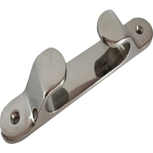 Marine Straight Bow Chock Cleat Line Chock 316 Stainless For Boat 8"