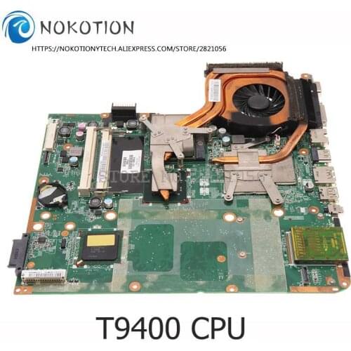 NOKOTION 516293-001 516294-001 DAUT3DMB8D0 For HP DV7-3000 DV7-2000 Motherboard T9400 CPU Instead of 509403-001 509404-001 57468