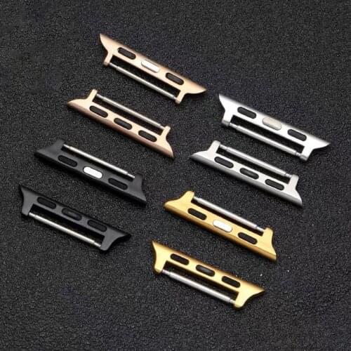 10pcs Watchbands DIY For Apple Watch Band adapter 38mm 40mm 42mm 44mm adapter Connector Replacement iWatch Adapter Series 3 4 5