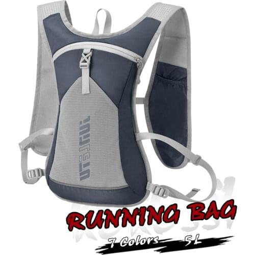 KoKossi 5L Running Hydration Backpack Men Women Vest Pack Marathon Cycling Hiking Ultralight Outdoor Waterproof Rucksack Bag