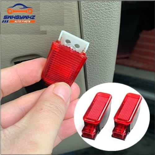 1pc Car Interior Red/White Door Panel Warning Lights Lamp For A3 A4 B8 S4 A5 A6 C7 A7 A8 Q3 Q5 Q7 TT R8 RS3 RS4 8K