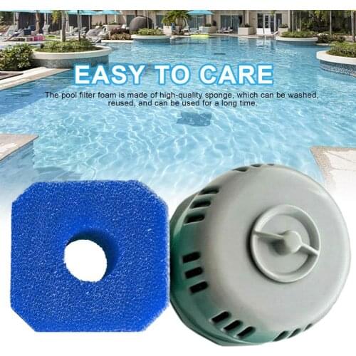 Swimming Pool Filter Foam Replacement Pool Filter Accessory For Lay-Z-Spa, Washable Reusable Pool Filter Swimming Pool Filter