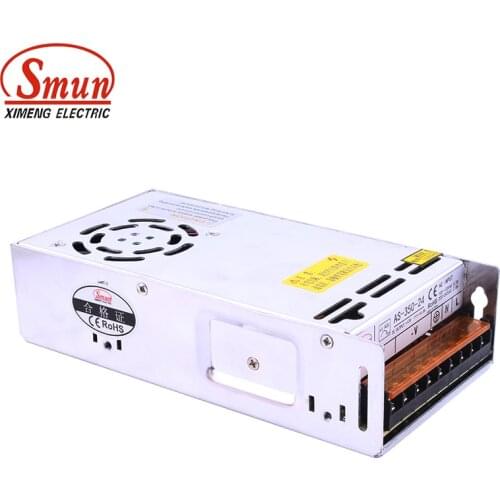 SMUN AS-350-15 110VAC/220VAC to 15VDC 23A 350W SMPS Single Output Switching Power Supply