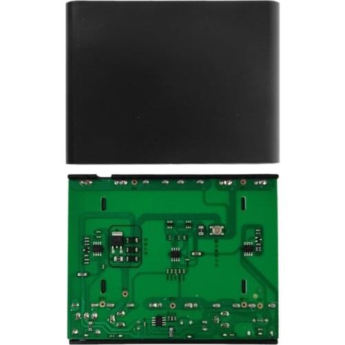 USB DC 12V Output 6x 18650 Batteries UPS DIY Power Bank Box Charger for Cellphone WiFi Router LED Light Security Camera