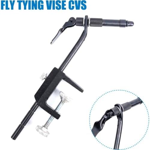 Clip-on Pliers protable Binding Hook Station Rotary Iron Fly Tying Vise With Heavy Duty Base Fly Hook Too