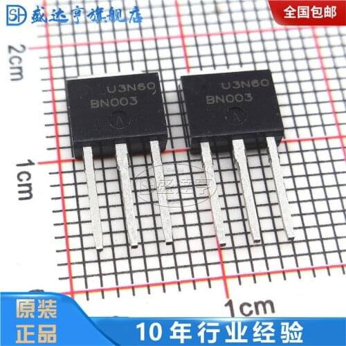 10Pcs/Lot AOU3N60 U3N60 3A 600V TO251-3DIP MOSFET Transistor NEW Original In Stock