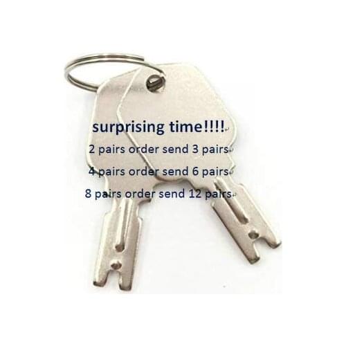 2 Pcs/Set Key #1430 for Caterpillar Forklift 6T-2663 Switch