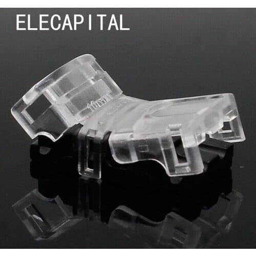 5pcs/lot 2pin LED Strip Connector for Single RGB RGBW Color 3528 5050 LED Strip to Wire Connection Use Terminals