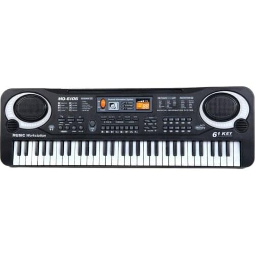61 Keys Digital Music Electronic Keyboard Board Toy Gift Electric Piano Organ For Kids Multifunction And Delicate