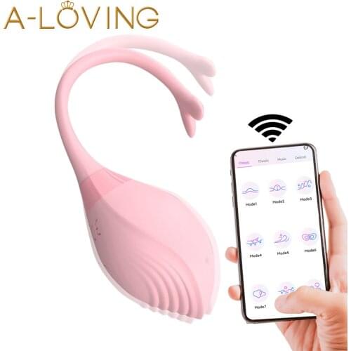 Wireless APP Control Vibrating Egg for Couple Wearable Panties Vibrator Clitoris Stimulator Vagina Massager Women Sex Shop