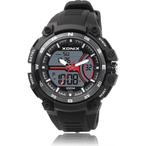 NEW Fashion Men Sports Watches Waterproof 100m Outdoor Fun Multifunction Digital Watch Swimming Diving Wristwatch Reloj Hombre