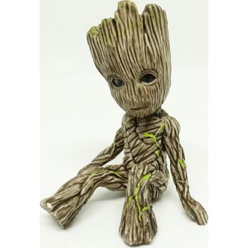 Disney Silver guard 2 sitting tree man grunt restoration alliance dead hand iron animation doll toy Gifts for boys and girls