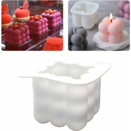 DIY Aromatherapy Plaster Candle Handmade Soap Silicone Molds Ornament DIY Making Crafts Mould Home Supplies