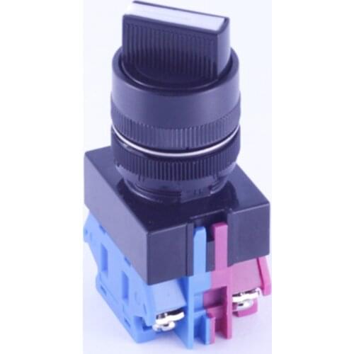 ELEWIND 22mm 1NO1NC two position selector switch(PB221-11X/21)