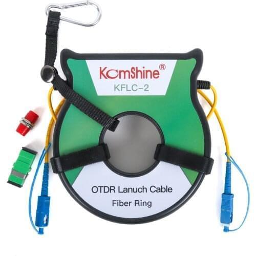 KomShine SM OTDR Launch Cable Ring Singlemode 150m 300m 500m 1000m, OTDR Dead Zone Eliminator, Fiber Rings