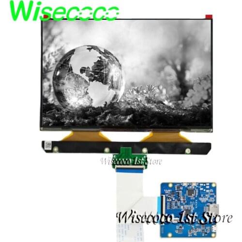 Wisecoco 8.9 Inch 4K Mono LCD Panel To MIPI Driver Board Monochrome FOG Display For 3D Printer Raspberry Pi 3840x2400