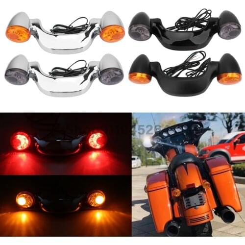 Motorcycle Rear Turn Signal Brake Light Bar Lamp For Harley Touring 10-19 Road Street Glide Road King Special FLTRXS FLTRX FLHX