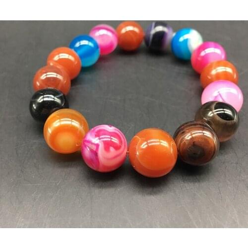 Universe galaxy Multi color Chakra Bracelet Men Beads Reiki Buddha Prayer Natural Stone Yoga Bracelet For Women 4mm 6mm 8mm