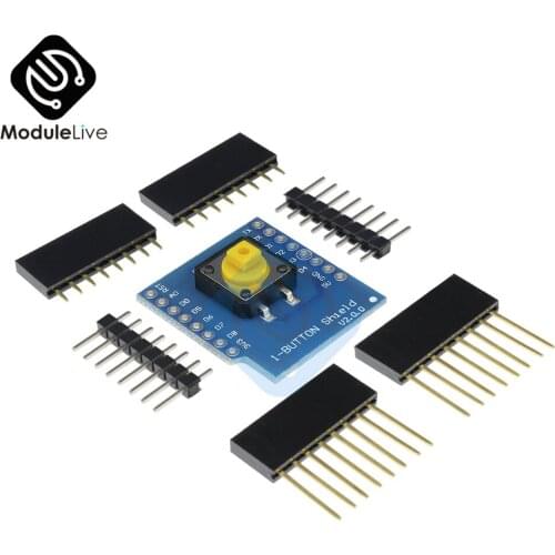One Push Button Switch Shield for WeMos D1 Mini Button
