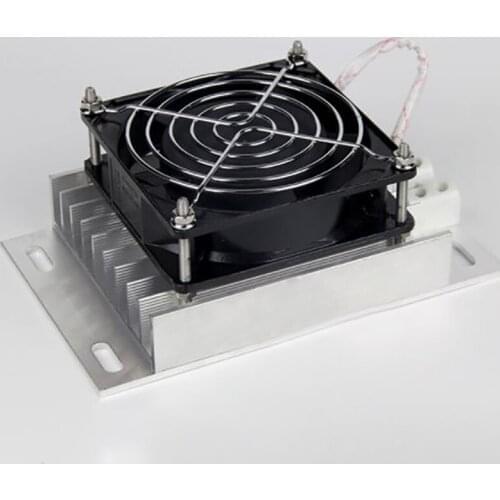 Axial fan heater for drying power distribution cabinet