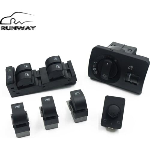 For Audi A6 C5 RS6 S6 Allroad Side Mirror Window Headlight Control Switch 4B0 959 851 4B0 959 855 4B1 959 565A 4B1 941 531E