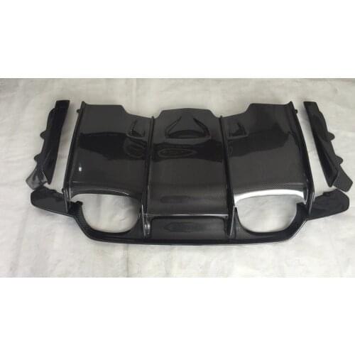 PM style Carbon Fiber Rear Bumper Diffuser Lip CAR STYLING 2015 16 17 18 For BMW F80 F82 F83 M3 M4