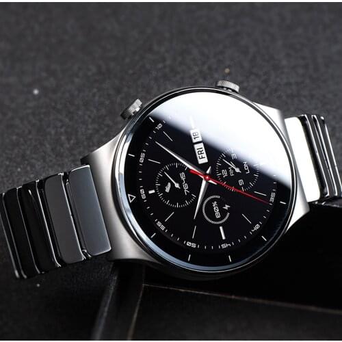 Watchband Ceramic strap 22mm Watch Band Strap for Huawei Smart Watch GT2 GT2 Pro for Honor Magic 2 GS Pro Watch Band
