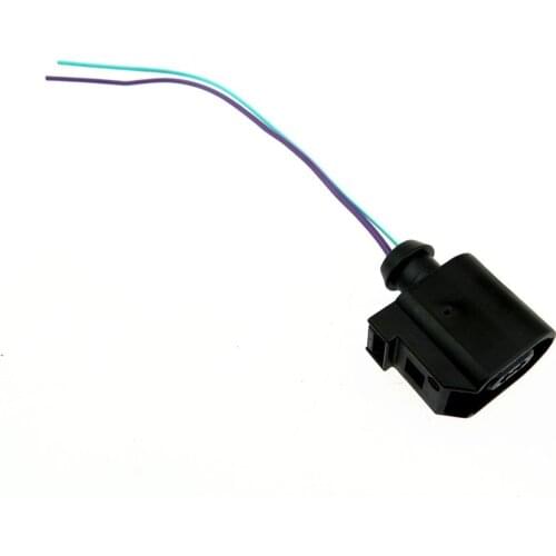 SCJYRXS 2 Pin ASB Sensor Plug Cable 6E0 973 702 for Golf MK6 MK7 Eos Cad Touran Passat B6 A3 TT Seat Altea Octavia 6E0973702