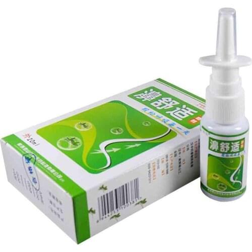 Nasal Sprays Chronic Rhinitis Sinusitis Spray Chinese Traditional Medical Herb Spray Rhinitis Treatment Nose Care health care