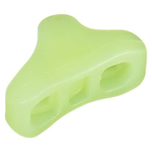 10 Pcs Outdoor Luminous Rope Buckle Plastic Wind Rope Buckle Triangles Tightening Hook Buckles Pull Rope Buckle Tent Accessories