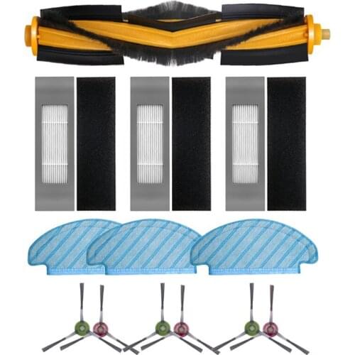 13Pcs/Set Replacement Parts for Ecovacs Deebot OZMO T8 Series POWEWR Robotic Vacuum Cleaner