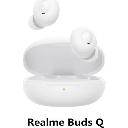 OPPO Realme Buds Q Wireless Earphones Bluetooth TWS 400mA Battery Charger Box Bluetooth 5.0 For Realme X2 Pro X50 Pro 6 6