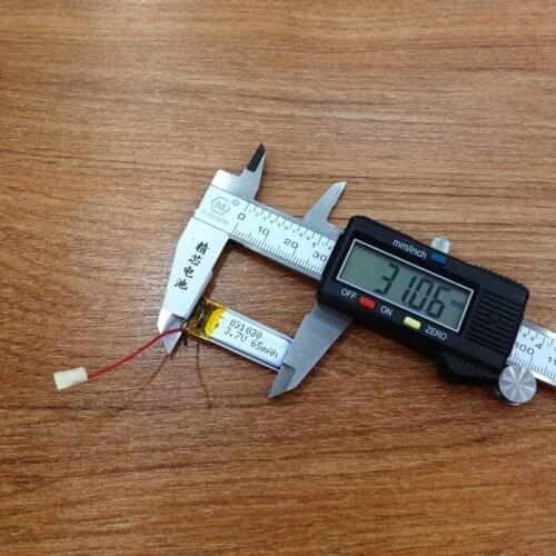 Bluetooth headset, battery 3.7V, polymer lithium battery, 301030 MP3 MP4, small toy recording pen Rechargeable Li-ion Cell