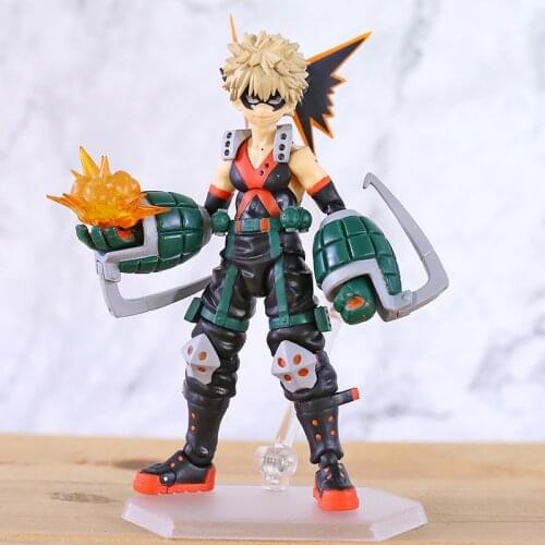 My Hero Academia Figma 443 Katsuki Bakugo Action Figure Collectible PVC Model Toy Brinquedo