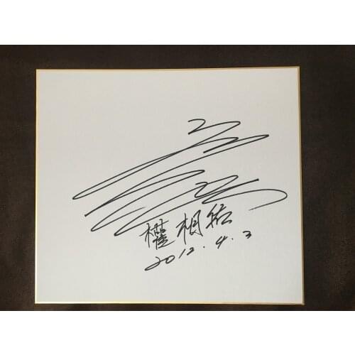 Kwone Sang Woo Autographed Shikishi Card Art Board 27*24 CM K-POP Gifts Collection 082021