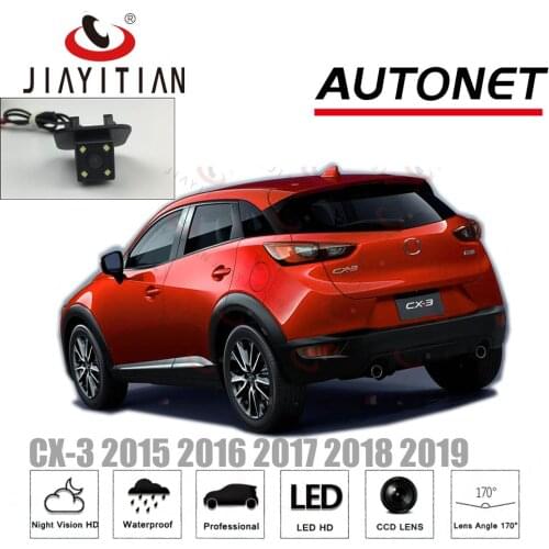 JIAYITIAN Rear Camera For Mazda CX-3 CX3 2015~2018 CCD/Night Vision/Reverse Camera/Backup Camera Original Reverse Hole camera