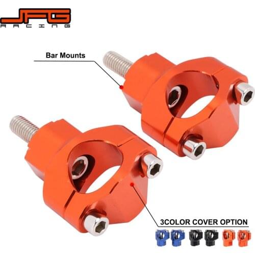 28MM HandleBar Fat Bar Risers Mount Clamp For KTM SX SXF EXC XCW XCFW EXCF 125 250 300 350 400 450 500 505 525 530 00-16