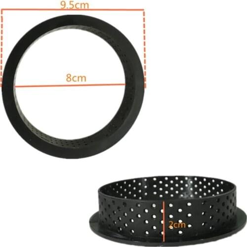 Round Square Heart Mousse Cheese Perforated DIY French Dessert Mold Cake Ring 27RE