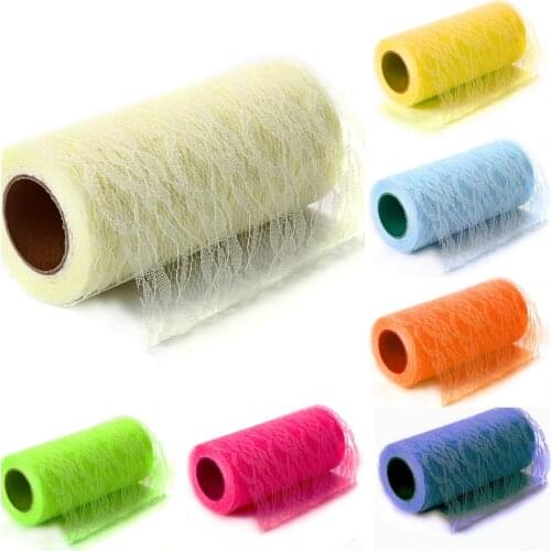 15cm 30cm Colorful Ribbon Lace Fabric Wedding Decoration packing Material roll wholesale DIY Sewing accessories Clothes Dress