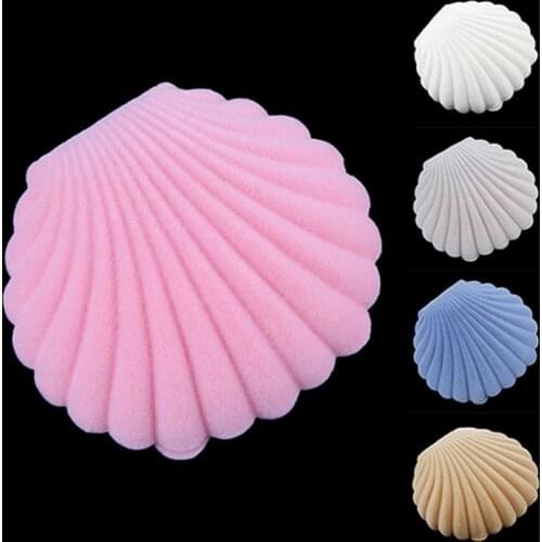Cute Sea Shell Gift Box Earring Ring Necklace Display Storage Organizer Gift Jewelry Box For Earrings Necklace Bracelet