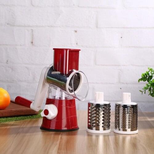 Multi-functional Manual Slicer Vegetable Fruit Round Cutter Shred Grater Shredder Household Kitchen Food Processors