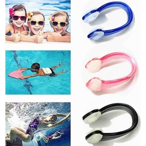 Soft Nose Clip Unisex Silicone Swimming Nose Clips Waterproof Nose Clip for Children Adult Water Sports Accessories