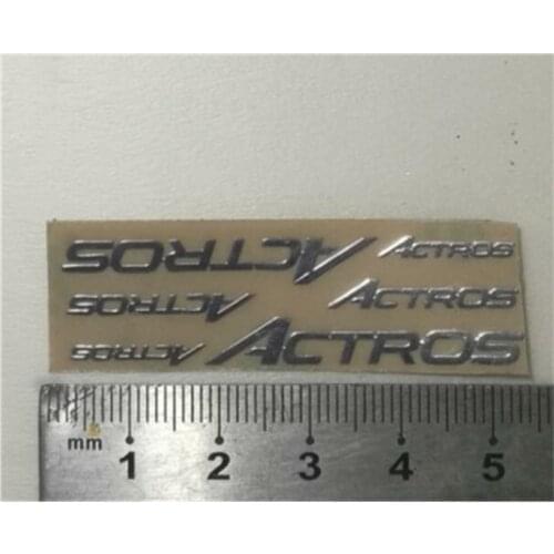 Car Shell Logo Stickers For 1:14 SCALE Remote Control Toys TAMIYA MERCEDES Actors Arocs Dumper Truck 3363 1851 4X2 6X4 Tractor