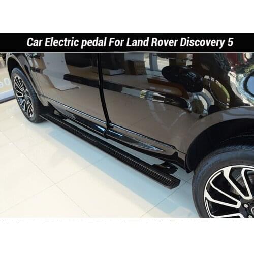 NEW Car Aluminum Alloy Electric Running Board Side Step Nerf Bar Pedal For Land Rover Discovery 5 2017