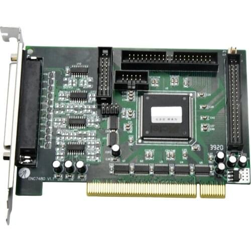 New Arrival Economy 24V 4-axis Motor Motion Controller ENC7480-IO /4-axis Reading Card Motion Encoder Control Card / Sports Card