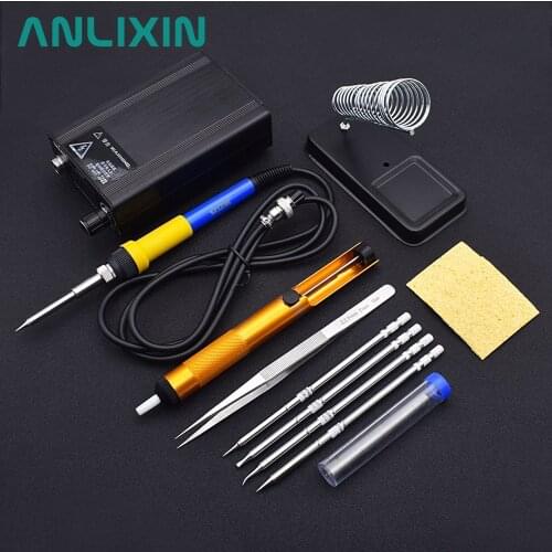T12 Soldering Iron Station Solder Digital OLED LED Display Heating T12A T100 STM32 Equipment Hand Tools BGA 110V-220V