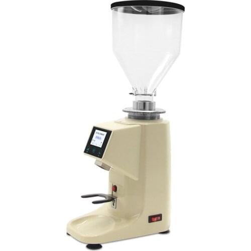 Professional burr coffee grinder/commercial doser touch screen coffee grinder /espresso coffee grinder with stainless steel disc